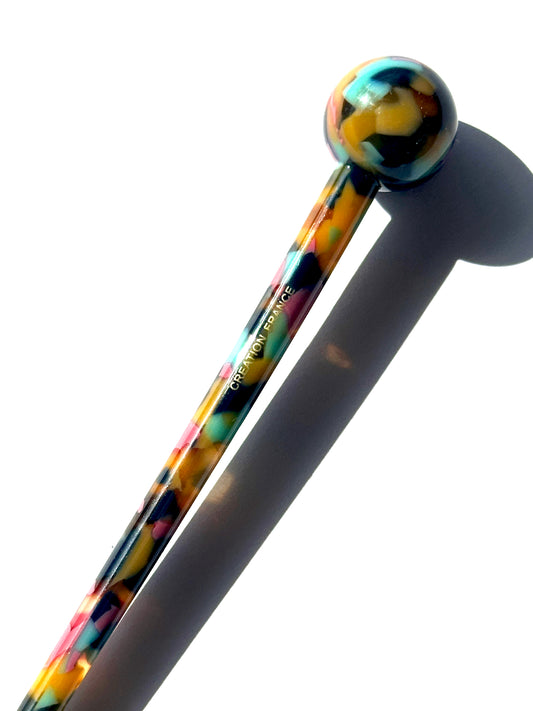 Confetti Ball Hair Pin