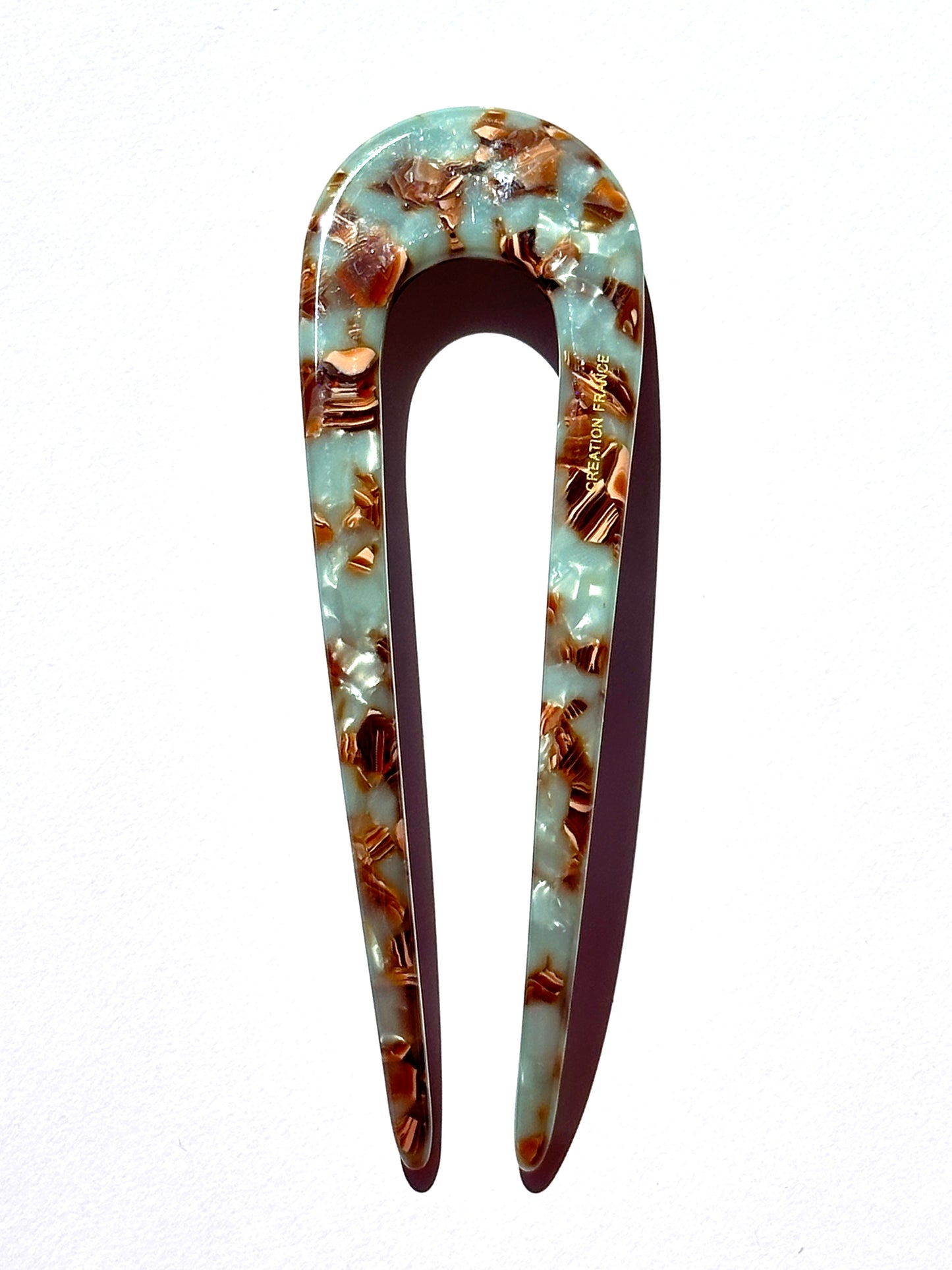 French Pin in Tortoise Sea Glass