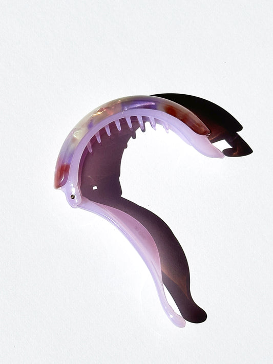 Hair Cuff in Marbled Lily