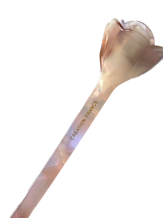 Lavender Rose Hair Pin