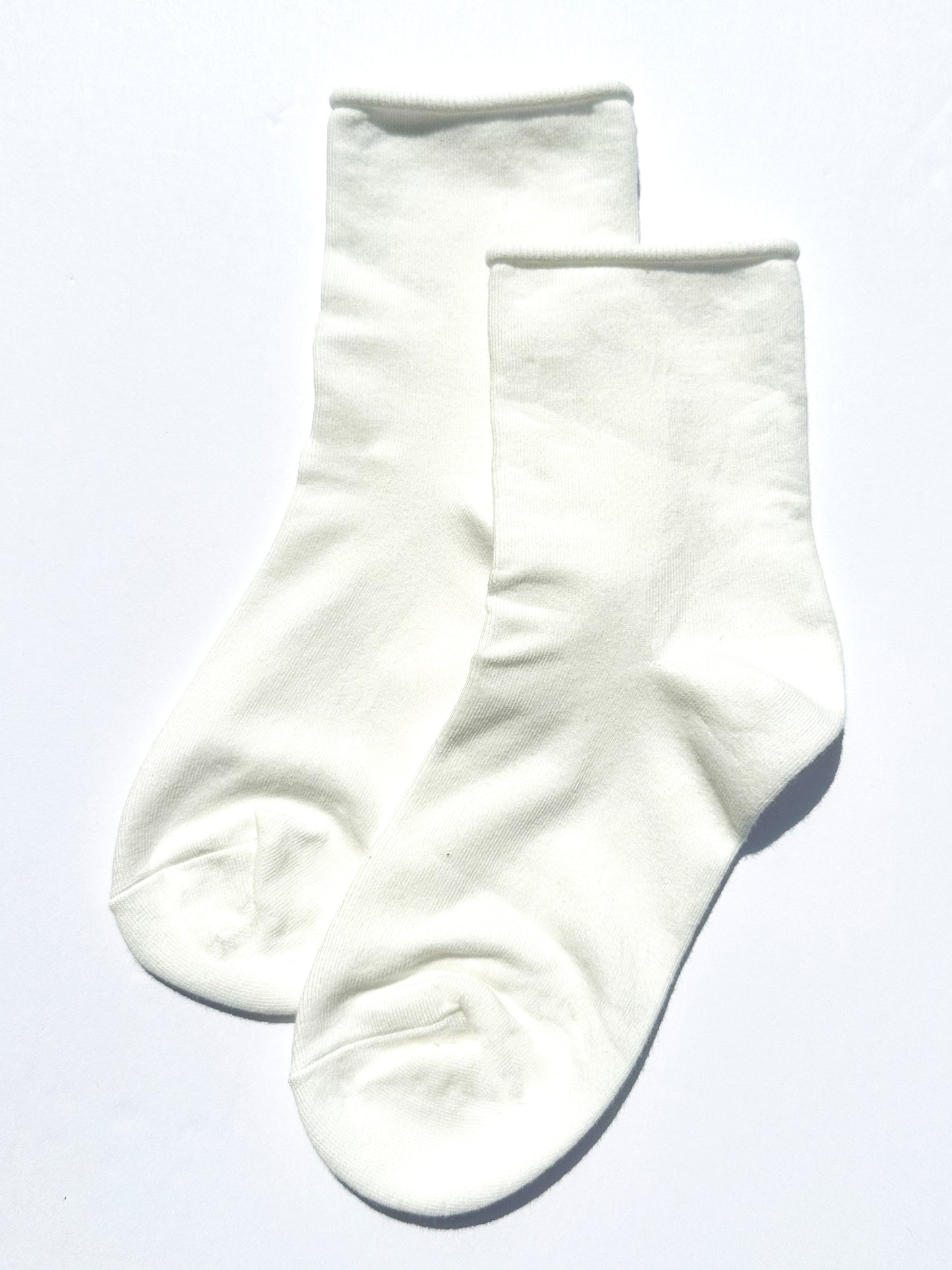 The Perfect White Socks in Classic White