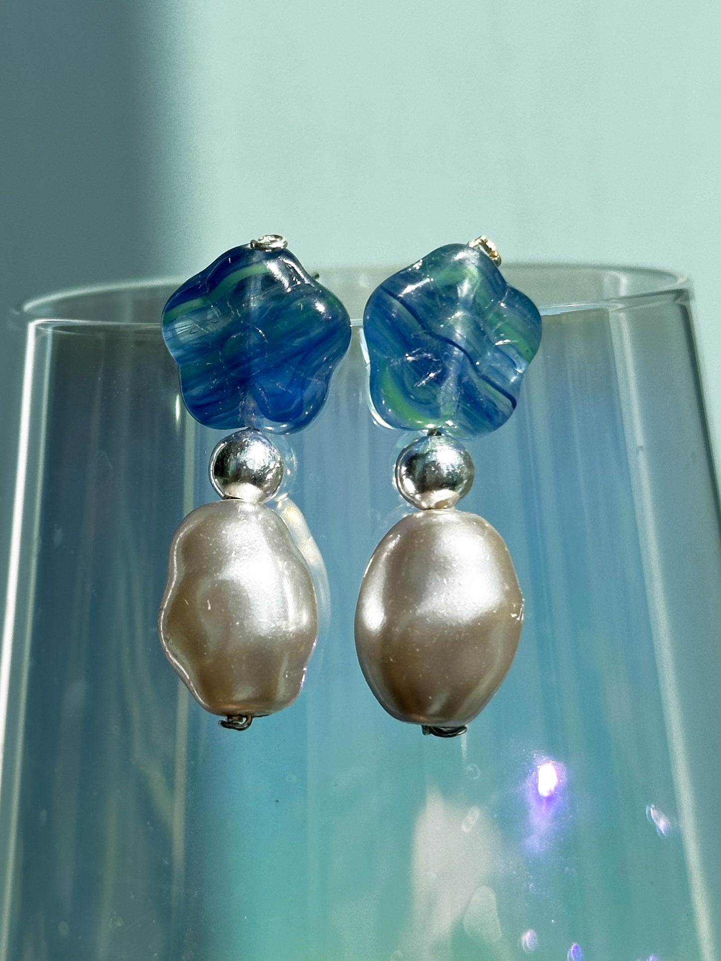 Blueflower Earrings