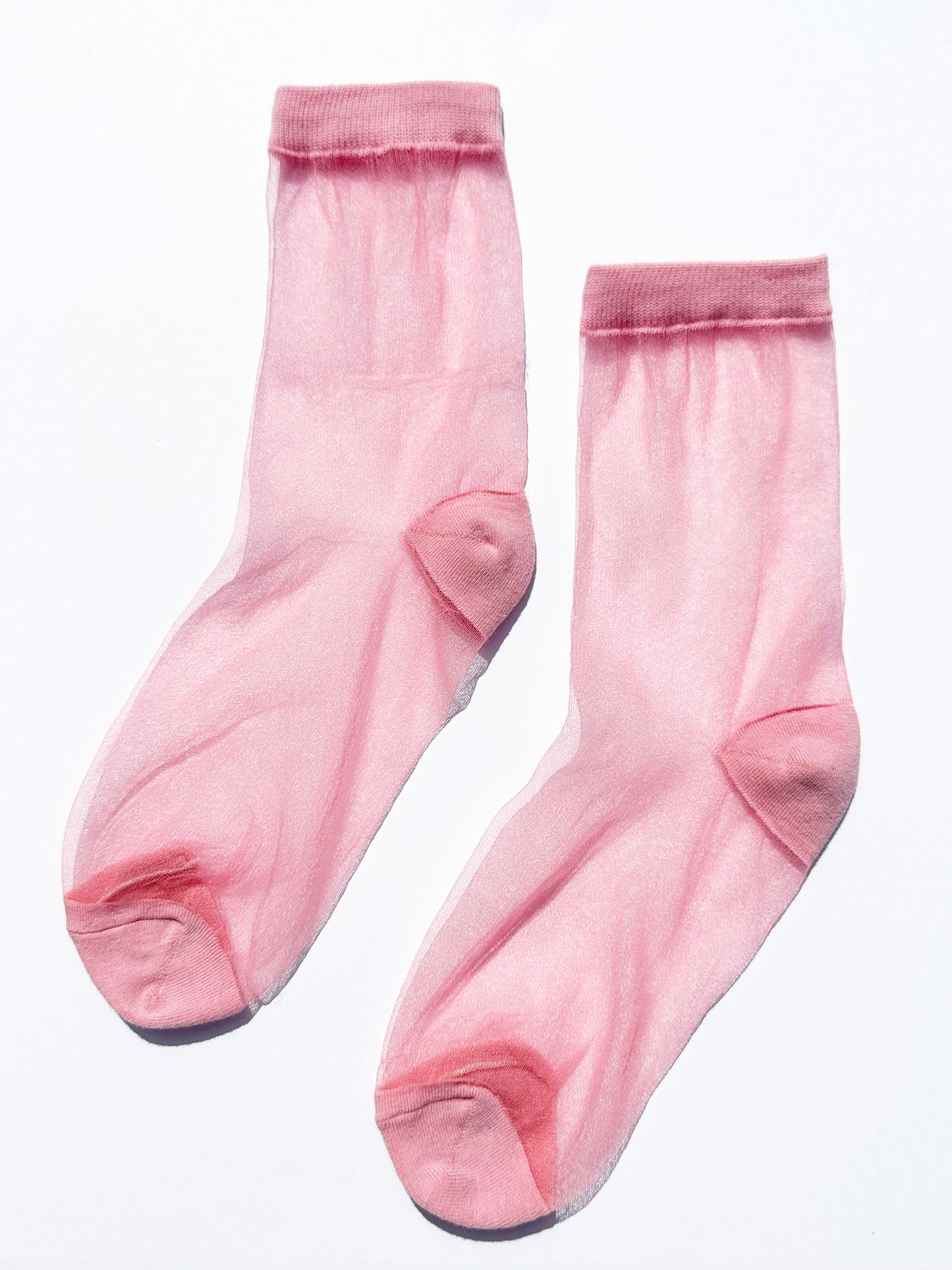 Classic Sheer Sock in Pink