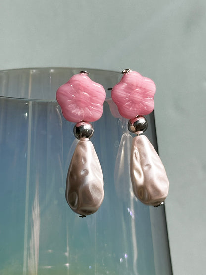 Pinkflower Earrings